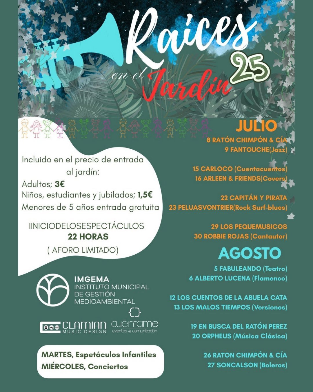 Roots in Garden 25 - Jardín botánico real de Córdoba!
