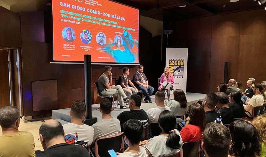 Una de las sesiones de San Diego Cómic-Con Málaga.