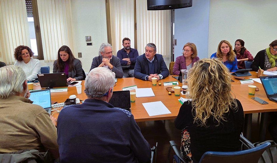 Reunión de la Consejería de Sanidad y el SAS con la Mesa Sectorial de Sanidad.